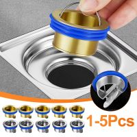 1-5Pcs Anti-smell Odor Proof Floor Deodorant Core Water Drain Filter Strainer Plug Drain Valve Odor-resistant Trap Siphon Tool