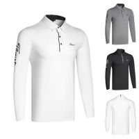 Titleist Golf T-shirt men long sleeve shirt outdoor sports quick-drying breathable polo unlined upper garment to coat male golf leisure clothing