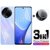 ฟิล์มไฮโดรเจลสำหรับ Realme 11X11 5G NFC 4G 2023ปกป้องหน้าจอสำหรับสมาร์ทโฟน Realme 11 X 11nfc X11 Realme11x Realme11 5G Nfc 4G ป้องกันเลนส์กล้องแก้ว