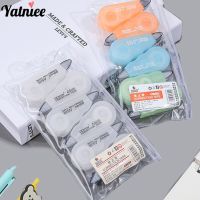 Yatniee 6pcs/pack Correction Tape Press Type School Supplies Error Eraser Tape Large Capacity Stationery Gift for Students Correction Liquid Pens