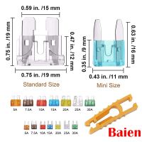 【cw】 28pcs Car Fuses Assortment Medium Small (5A7.5A10A15A20A25A30A) Fuse 2 amp mini fuse ！