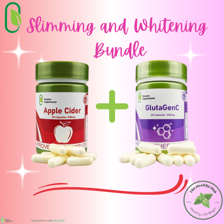 Simplee Supplements Apple Cider and Glutagen C Bundle Adult Lazada PH