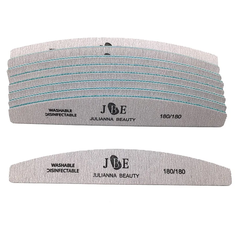 50Pcs/Lot Nail Files 180/180 Nail Art Sanding Buffer Double Side Gray Color White Washable Professional Use Tool Wholesale | Lazada 50Pcs/Lot Nail Files 180/180 Nail Art Sanding Buffer Double Side Gray Color White Washable Professional Use Tool Wholesale | Lazada