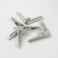 20Pcs Silver Book Corner Bookbinding Corner Clip 60mm