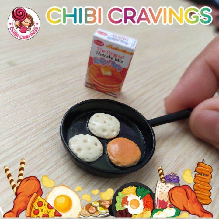 Chibi Cravings ~ Miniature 1:6 Scale Hotcake Pan Set | Lazada PH