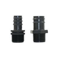 1Inch Male Thread To 25mm 1 Inch Garden Hose Barb 32mm Plastic Fitting 2 Pcs