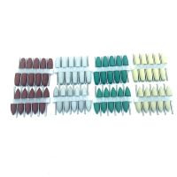 80Pcs  Dental SILICONE Mult-Color Polishers Polishing Burs 2.35Mm