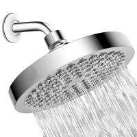 6-Inch/8-Inch Shower Pressurized Fully Electroplated Shower Top Nozzle Small Shower Head Hotel Bathhouse Nozzle