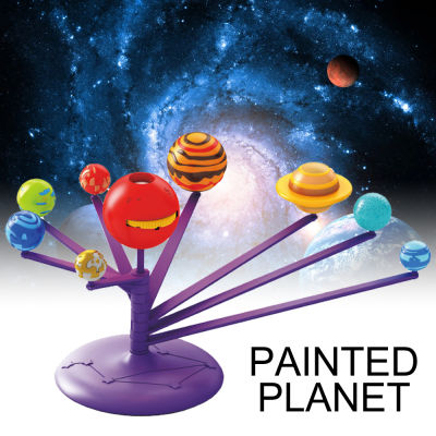 ระบบพลังงานแสงอาทิตย์ Planetarium โปรเจคเตอร์สำหรับเด็กเรืองแสงในระบบพลังงานแสงอาทิตย์ชุดโมเดลที่มี8ดาวเคราะห์รุ่นดาราศาสตร์ดาวเคราะห์อวกาศของเล่นเพื่อการศึกษาดาวเคราะห์โมเดลก้านของเล่น