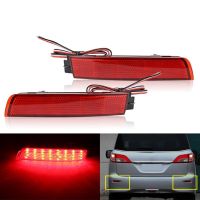 ไฟสะท้อนไฟเบรกท้าย LED กันชนหลังเลนส์สีแดงสำหรับรถยนต์ Nissan Juke/Murano/Infiniti FX50 FX37 FX35