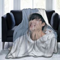 Kpop Lee Min Ho Custom Blanket Ultra-Soft Micro Fleece Blanket Lovely Air Conditioning Blanket Fit Couch Bed Sofa for Adult Child Warm Camping Blanket