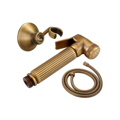Antique Toilet Bidet Sprayer Bronze Copper Handheld Bidet Faucet for Ho Toilet Lavatory Bathroom Sprayer Shower Head Tap