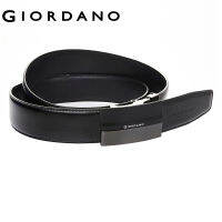 Giordano Men เข็มขัดอัตโนมัติ เรียบง่าย ใช้หนังวัวชั้นที่ 2 Free Shipping 95132522