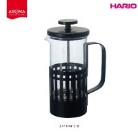 แก้วชงกาแฟ HARIO(177) Tea &amp; Coffee Press "Harior Noir" 2 Cups / THN-2-B