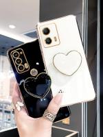 Luxury Love Heart สำหรับ Motorola Moto Edge 20 G53 G73 G42 G82 G60s G22 G52 G32 G23 G13 E32 E6s ฝาครอบซิลิโคน-Lianeur