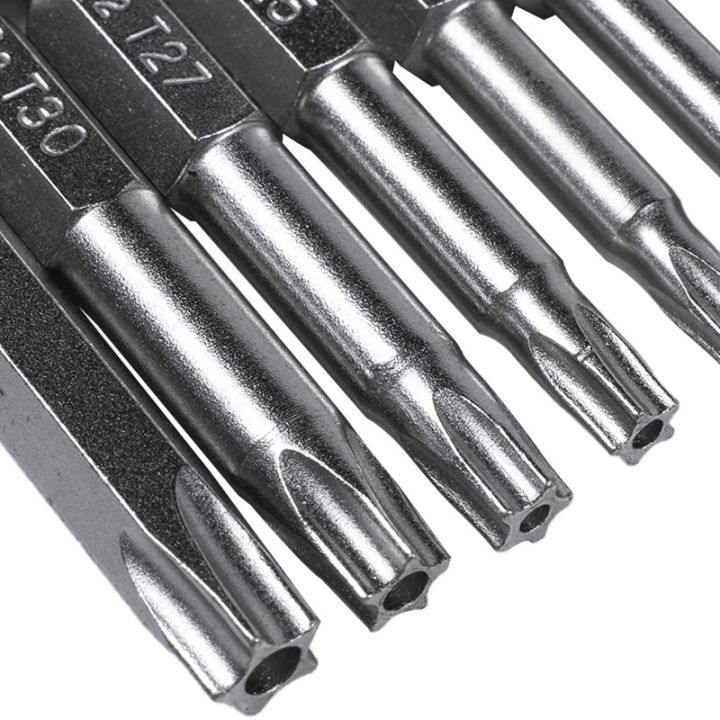 7pcs-set-star-bit-screwdriver-drill-bits-screw-driver-magnetic-1-4inch-hex-hand-tools-five-pointed-star-bore-hole