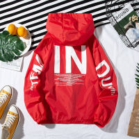 ZQLZ 2021 Women Windbreaker Jacket Women Fashion Print Letter Hooded Jacket Basic Jackets Plus Size 5xl Coats Female