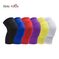 ◇♤♘ 1PC Honeycomb Knee Pads Basketball Sport Kneepad Volleyball Knee Protector Brace Support Football Compression Leg Sleeves