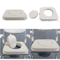 [FOUS]ชายชราที่นั่งคลอดอ่อนเบาะ Spot PVC เบาะกันน้ำเบาะห้องน้ำผ้าฝ้ายทะเล Commode เบาะรองนั่งที่ถอดออกได้เสื่อห้องน้ำฟองน้ำเบาะคนพิการ