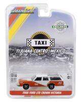 Greenlight 1/64 Exclusive Taxi Tijuana Centro, Mexico 1988 Ford LTD Crown Victoria 30026