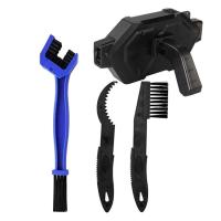 Bicycle Chain Brush Bicycle Cleaning Tool Kit Portable Bicycle Chain Cleaning Tool Set Bicycle Cleaning Brush Bike Chain Cleaner Outdoor Accessory for Mountain Cycling attractive