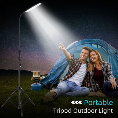 ✆▬☃ 200xLEDs Camping Tent XANES Floodlight Outdoor Light with 1.8m Tripod Adjustable Height Working Photography Stand Fill Lamp