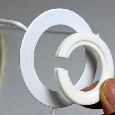 100pcs E27 To E14 Lampshade Lamp Light Shades Socket Reducing Ring Adapter Washer White Lamp Covers Accessories