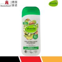 alverde kiwi apple mint fluffy and soft hair shampoo 200ml