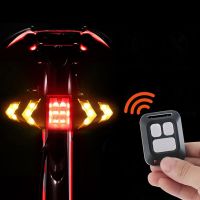 Bike Rear Lamp Smart Bike Wireless Remote Turn Signal Lights Bicycle LED Taillight Easily Installation Personal Bicycle Parts Medicine  First Aid Stor