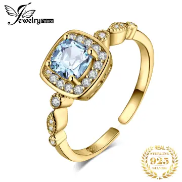 Genuine Blue Topaz Ringes - Best Price in Singapore - Jan 2024