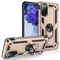 ♈ 2022 For Case SAMSUNG S20 FE 5G Magnetic Ring Car Holder Back Case for Samsung Galaxy S20 FE S 20 F E Shockproof Armor Cover
