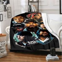 XZX180305  Nordic hip-hop rapper printed w a rm and soft linen blanket cover suitable for living room, bedroom, bed, sofa, hiking, leisure