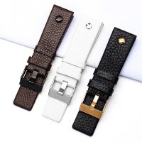 Leather Watch Strap For Diesel DZ7312 DZ7314 DZ4323 DZ1657 DZ1405 Cowhide Watchband Bracelet 26mm 28mm 30mm