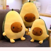 hot【DT】◄✿卐  Avocado Fruits Kawaii Cartoon Stuffed Cushion Boys Anti Stress Kids Children