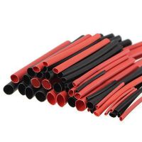 42pcs 6 Sizes Ratio 2:1 Red Black Polyolefin H-type Heat Shrink Tubing Tube Sleeve Sleeving Cable Wrap Wire Kit UD88 Electrical Circuitry Parts