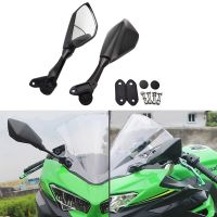 【Hd】กระจกมองหลังรถจักรยานยนต์สำหรับ Kawasaki Ninja 250 250SL 300 ZX6R ZX 6R 2013 2016 NINJA400 2017 2020