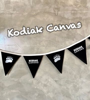 ธงประดับ Kodiak Canvas ประดับเต็นท์ สายCamping เพิ่มความสวยงาม