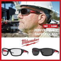 ORN Milwaukee แว่นตาเซฟตี้นิรภัย เลนส์ใส/ดำ Performance Safety Glasses (48-73-2020/2025)