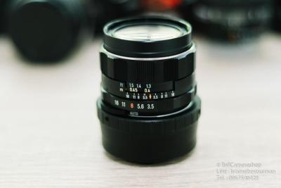 ขายเลนส์มือหมุน Takumar 28mm F3.5 Serial 8315086 สามารถใส่กล้อง Canon EOS M Mirrorless ได้เลย สภาพสวยเก่าเก็บ