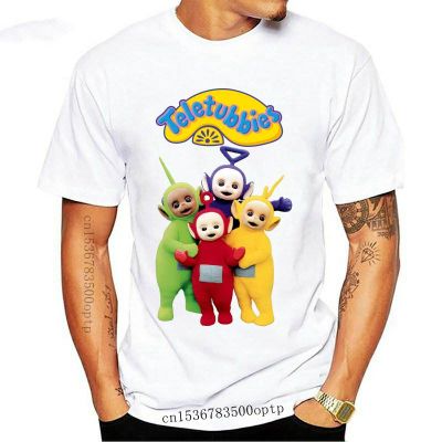 Teletubbies V1 Tinky Winky Dipsy Laa Tv Series Po Korea S3Xl Tee Custom Korean t-shirt for men