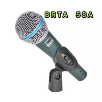 BETA-58Aไมค์โครโฟนสาย ไมโครโฟนพร้อมสาย ไมโครโฟนพร้อมสาย 4.5 เมตร PROFESSIONAL Vocal Microphone