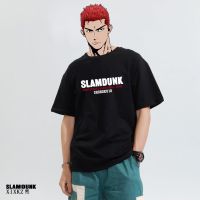 การออกแบบเดิม Slam Dunk เสื้อยืดผู้ชายแขนสั้นเสื้อบาสเก็ตบอลกีฬา Sakuragi Hanado