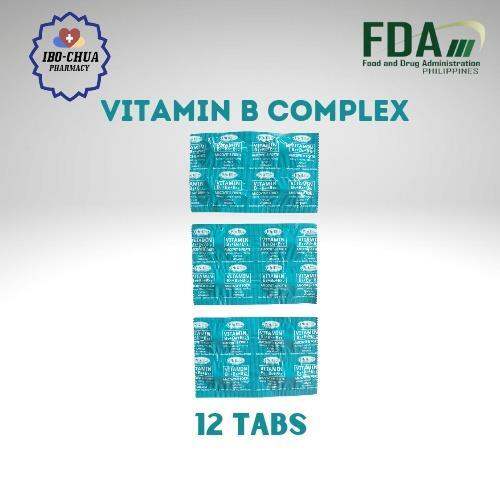 Vitamin B Complex AmcovitB Forte 300mg/100mg/100mcg. 12 capsules