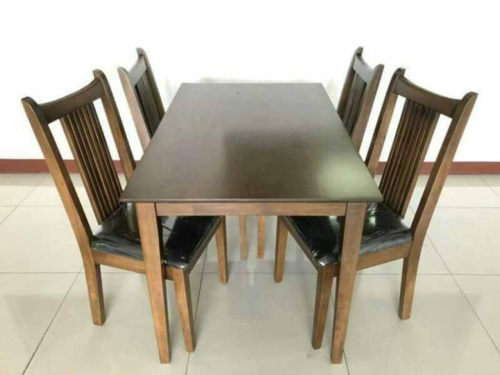 sb-smile-ชุดโต๊ะอาหารไม้ยางพารา-รุ่น-111-b-4-ที่นั่ง-แบบดีไซน์สวยทันสมัย-ชุดโต๊ะอาหารขายดียอดนิยม-สไตล์เกาหลี-แข็งแรงทนทาน-ขนาด-75x120x75-ซม