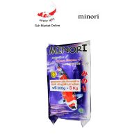 อาหารปลา MINORI (เม็ดกลาง) รุ่น Medium Pellet 1.8 Kg.