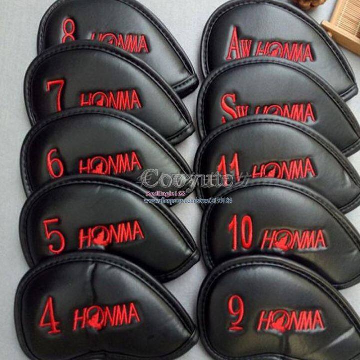 ใหม่อุปกรณ์ปลอกหุ้มหัวไม้กอล์ฟ4-11-s-ซองหุ้มหัวไม้กอล์ฟ-honma-สำหรับทั้งชายและหญิงไม้กอล์ฟสีเหลืองหรือแดง-gratis-ongkir-ปลอกหุ้มหัวไม้กอล์ฟ