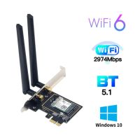 【✴COD✴】 baijiangyong ไร้สายสำหรับ Intel Ax200 3000Mbps Dual Band 2.4G/5Ghz บลูทูธ5.1 Pci Express 802.11ac/ax อะแดปเตอร์เครือข่ายพีซีแบบการ์ด Wifi