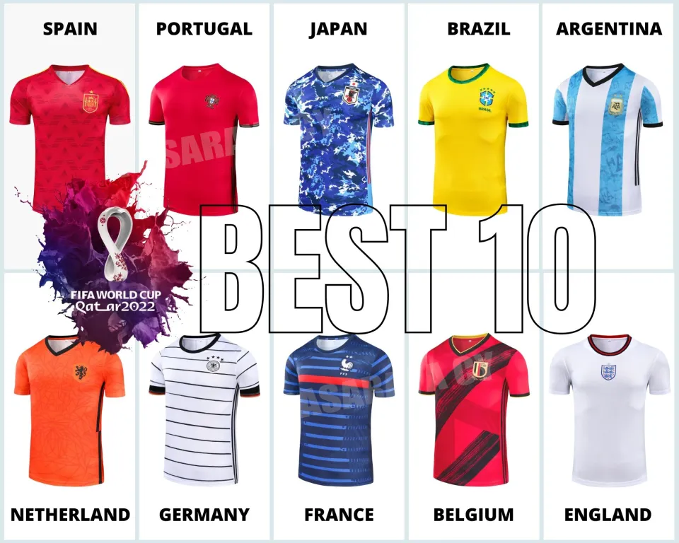 Portuguese Football Team Jersey Fashion Trends 2022 World Cup-XTeamwear