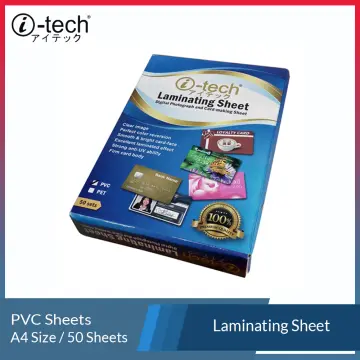 i-Tech PVC Laminating Sheet (50 Sets)