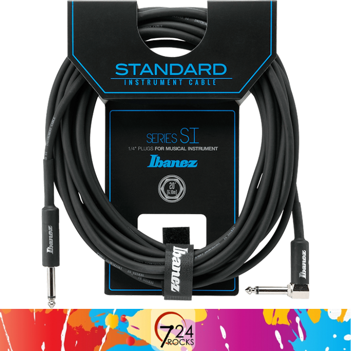 724ROCKS Ibanez Guitar Ibanez SI20 20ft SI series instrument cable